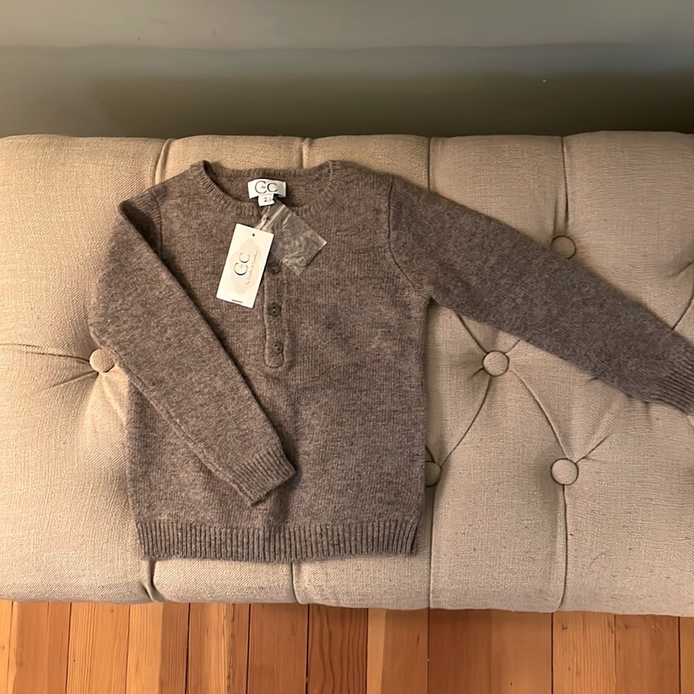 Taupe Sweater for toddler